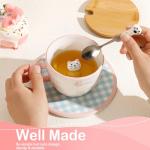 BigNoseDeer Kawaii Cat Mug with 3D Kitty Inside Cute Mugs Ceramic Tea Cup Coffee Mug Gifts for Women Girlfriend Kids White Elephant Gifts (13oz)