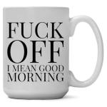 Funny Coffee Mugs Adult Humor | Large 15 oz Ceramic Coffee Mug, Funny Cups for Coworkers, Boss, Friends, Him, Her, Sarcastic, Office Gag Gift Idea for Birthdays, Exchange for Women Men