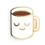 These Are Things Coffee Mug Enamel Pin