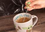Disney Star Wars The Child Classic Poses Stirrer Mug - Cute Mugs for Women and Men - Unique Ceramic Coffee Cup With Stir Stick - Officially Licensed Collectibles