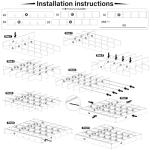 Kigley Oversize Coffee Mug Display Rack Wooden Shelves Rustic Shot Glass Display Case Travel Mug Shelf Wall Mounted Rack Holder Shadow Box(5 x 6,Black)