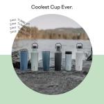 Corkcicle Classic Triple Insulated Coffee Mug with Lid, Sage Mist, 24 oz – Stainless Steel Travel Tumbler Keeps Beverages Cold 9+hrs, Hot 3hrs – Cupholder Friendly Travel Coffee Tumbler