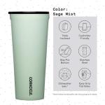 Corkcicle Classic Triple Insulated Coffee Mug with Lid, Sage Mist, 24 oz – Stainless Steel Travel Tumbler Keeps Beverages Cold 9+hrs, Hot 3hrs – Cupholder Friendly Travel Coffee Tumbler