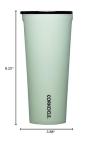 Corkcicle Classic Triple Insulated Coffee Mug with Lid, Sage Mist, 24 oz – Stainless Steel Travel Tumbler Keeps Beverages Cold 9+hrs, Hot 3hrs – Cupholder Friendly Travel Coffee Tumbler