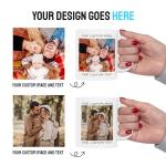 Personalized Coffee Mug – Custom Photo, Text, or Logo Ceramic Mug Tea Cup | Taza Personalizada with Picture or Message | Customized Gift Idea for Men & Women, Mom, Dad, Friends - Black/White | 15oz
