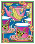 Creative Haven Tea Time Coloring Book (Adult Coloring Books: Food & Drink)
