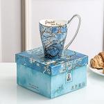 LYXFENGXU Ceramic Coffee Mug Van Gogh's Paintings 16 oz Mugs Men Women Holiday Gifts for Office and Home