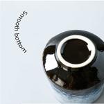 Lxuwbd Ceramic Tea Cup, 4 Count (Pack of 1), 7.43 oz Capacity, Modern Design, Blue, Black, Grey, Christmas, Birthday, Thanksgiving, Reusable, Heavy Duty, Glazed, Teacups, Teacup