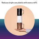 Corkcicle Triple Insulated Coffee Mug with Lid and Handle, Dragonfly, 16 oz – Stainless Steel Travel Mug Keeps Beverages Hot for 3+ Hours – Non-Slip, Easy-Grip, Spill-Resistant Tumbler