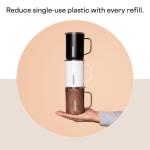 Corkcicle x Rifle Paper Co. Triple Insulated Coffee Mug with Lid and Handle, Garden Party, 16 oz – Stainless Steel Travel Mug Keeps Beverages Hot for 3+ Hours – Non-Slip, Easy-Grip, Spill-Resistant