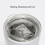 Corkcicle Triple Insulated Coffee Mug with Lid and Handle, Dragonfly, 16 oz – Stainless Steel Travel Mug Keeps Beverages Hot for 3+ Hours – Non-Slip, Easy-Grip, Spill-Resistant Tumbler