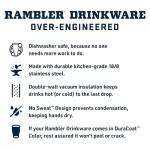 YETI Rambler 8 oz Stackable Cup, Stainless Steel, Vacuum Insulated Espresso Cup with MagSlider Lid, Navy