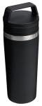 STANLEY Cafe To Go Travel Mug 16 oz | Leakproof Two-Part Drink Through Lid | Tumbler Cup for Coffee, Tea and Drinks | Insulated Stainless Steel Coffee Mug | BPA-Free | Black 2.0