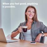 VENVENWEAVS Glass Coffee Mugs Set Of 6, 13.5 OZ Insulated Double Wall Coffee Cups, Perfect for Cappuccino, Latte, Americano, Tea Bag, Beverage,Glass Coffee Cups With Handles