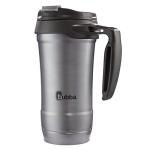 Bubba HERO Vacuum-Insulated Stainless Steel Travel Mug with Handle, 18 oz, Gunmetal