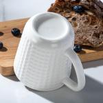 Seworlan Large Coffee Mug, 20 oz Ceramc Coffee Cup with Handle, Porcelain Big Tea Cup for Office and Home, for Latte Cocoa Dishwasher and Microwave Safe, 1PC, White