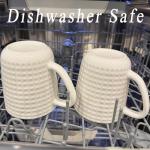 Seworlan Large Coffee Mug, 20 oz Ceramc Coffee Cup with Handle, Porcelain Big Tea Cup for Office and Home, for Latte Cocoa Dishwasher and Microwave Safe, 1PC, White