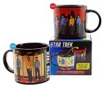 Unemployed Philosophers Guild Star Trek Transporter Heat Transforming Mug - Hot Coffee Beams Down Kirk, Spock, McCoy, and Uhura, Comes in Fun Box,14oz