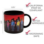 Unemployed Philosophers Guild Star Trek Transporter Heat Transforming Mug - Hot Coffee Beams Down Kirk, Spock, McCoy, and Uhura, Comes in Fun Box,14oz