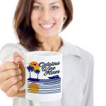 zapbest Pop culture lovers mugs, Catalina Wine Mixer - White Coffee Mug Porcelain Tea Cup 11 oz