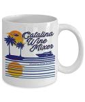 zapbest Pop culture lovers mugs, Catalina Wine Mixer - White Coffee Mug Porcelain Tea Cup 11 oz