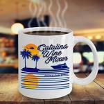 zapbest Pop culture lovers mugs, Catalina Wine Mixer - White Coffee Mug Porcelain Tea Cup 11 oz