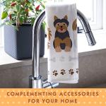 SPOTTED DOG GIFT COMPANY Dog Mugs for Dog Lovers, Coffee Mug Set of 4, Animal Themed Ceramic Tea Cups for Hot Drinks, Microwave & Dishwasher Safe, Cute Kitchen Gifts for Women - 13oz