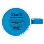 Silver Buffalo Peanuts Snoopy Snowy Dog House Foil 20oz Ceramic Mug