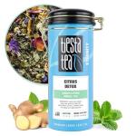Tiesta Tea - Ginger Citrus Herbal Loose Leaf Tea, Lemon Ginger with Mint and Chamomile, Caffeine-Free, Hot or Iced, Refillable Tin, Makes Up to 50 Cups, 3 Ounce