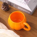 Premium Pumpkin Mug – Large 12oz Ceramic Cup, Halloween Coffee Mug, Fall & Halloween-Themed Coffee Cup, Gift for Tea & Hot Cocoa Lovers