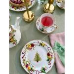 Old Country Roses Christmas Tree Teacup and Saucer Set