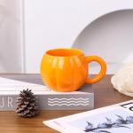 Premium Pumpkin Mug – Large 12oz Ceramic Cup, Halloween Coffee Mug, Fall & Halloween-Themed Coffee Cup, Gift for Tea & Hot Cocoa Lovers