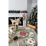 Old Country Roses Christmas Tree Teacup and Saucer Set