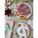 Old Country Roses Christmas Tree Teacup and Saucer Set