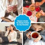 Tiesta Tea - Ginger Citrus Herbal Loose Leaf Tea, Lemon Ginger with Mint and Chamomile, Caffeine-Free, Hot or Iced, Refillable Tin, Makes Up to 50 Cups, 3 Ounce