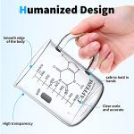 Caffeine Beaker Mug, Chemistry Coffee Mug 16 oz Borosilicate Glass, Measuring Graduated Beaker (450ml)