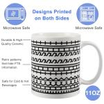 Funny Birthday Gifts for Women, Hidden Message Ceramic Coffee Mug，Coffee Lover White Elephant Gifts for Adults Men，Unique Office Prank Gag Gifts for Coworkers Christmas