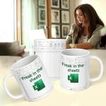Aigori Funny Excel Coffee Mug, Freak In The Sheets Mug, Spreadsheet Excel Cup, Gifts for CPA CFO Coworkers Accounting Boss Friends, Novelty Gifts for Birthday Christmas New Year Men Women