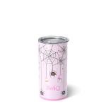 Swig Life 12oz Insulated Tumbler, Travel Coffee Tumbler with Lid, Cup Holder Friendly Travel Coffee Mug, Stainless Steel Thermos (Sweet And Spooky)