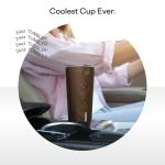 Corkcicle Classic Triple Insulated Coffee Mug with Lid, Gloss White, 24 oz – Stainless Steel Travel Tumbler Keeps Beverages Cold 9+hrs, Hot 3hrs – Cupholder Friendly Travel Coffee Tumbler