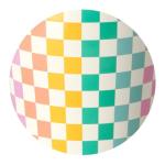 Swig Life 18oz Travel Mug, Insulated Tumbler with Handle and Lid, Cup Holder Friendly, Dishwasher Safe, Stainless Steel, Checkered Tumbler with Handle (Check Mate)