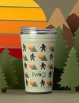Swig Life 24oz Party Cup, Stackable Insulated Party Cup with EZ Flow Lid, Cup Holder Friendly, Dishwasher Safe, Stainless Steel, Large Travel Tumbler for Hot and Cold Drinks (Wild Thing)