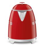 SMEG Mini 50's Retro Style 3 Cup Electric Kettle with Double Wall Anti Slip Base and Water Level Indicator (Red)