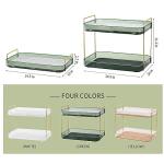 Coffee Bar Accessories, Station Organizers,Large Capacity Storage with Drain Board,Whisky Tray,Mug Tea Cup Holder Coffee Bar Organizer,Retro Green