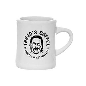 Trejo Coffee Classic Ceramic Diner Mug | Vintage Heavy-Duty | Chip-Resistant, Ultra-Durable | Microwave & Dishwasher Safe | Perfect for Enjoying Light, Medium & Dark Roast Coffee | 12oz
