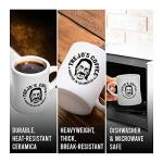 Trejo Coffee Classic Ceramic Diner Mug | Vintage Heavy-Duty | Chip-Resistant, Ultra-Durable | Microwave & Dishwasher Safe | Perfect for Enjoying Light, Medium & Dark Roast Coffee | 12oz