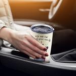 Artist Gifts for Women - Teacher and Art Lover Presents - Stainless Steel Coffee Tumbler - 20oz Cup With Lid for Traveling