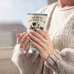 Artist Gifts for Women - Teacher and Art Lover Presents - Stainless Steel Coffee Tumbler - 20oz Cup With Lid for Traveling