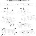 Suzile Oversize Coffee Mug Display Rack Wooden Display Shelves Rustic Wooden Floating Curio Shelf Travel Wall Mounted Coffee Mug Rack Holder Shadow Box Shelf (Grid Size 5.1x5.1x3in,Rustic Brown)
