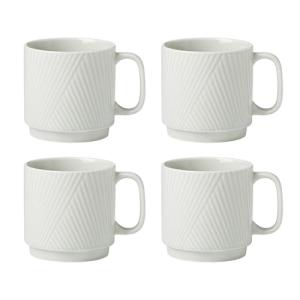 Lenox 898027 Modulus Mugs, Set Of 4, Vapor